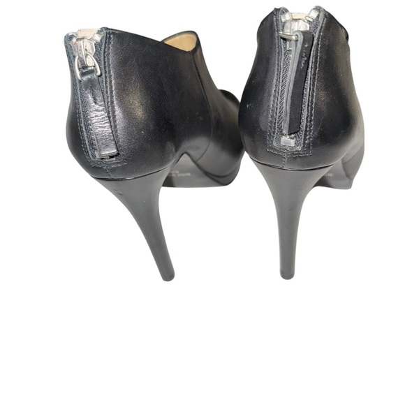 Nine West Black Heeled Ankle Boots - Picture 4 of 5